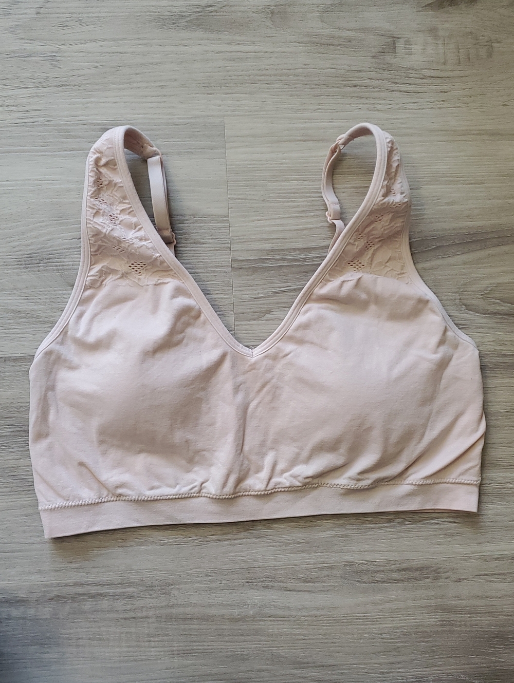 2/$20🌟 Size XL - Pale Pink Wireless Padded Bra - Lebody